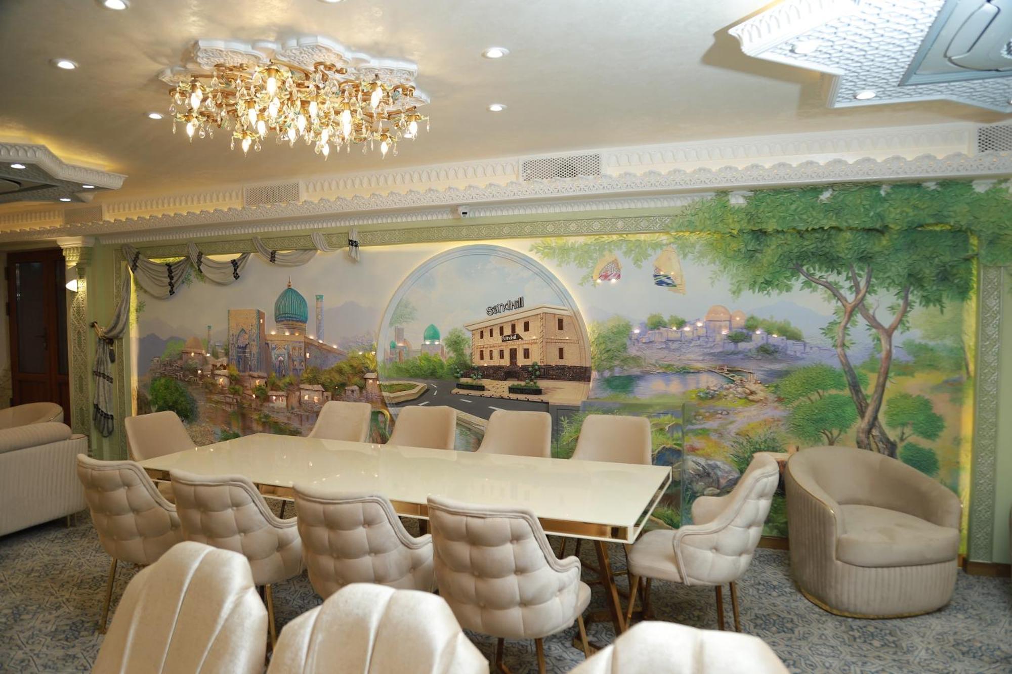 Sandhill Hotel Samarkand Bagian luar foto